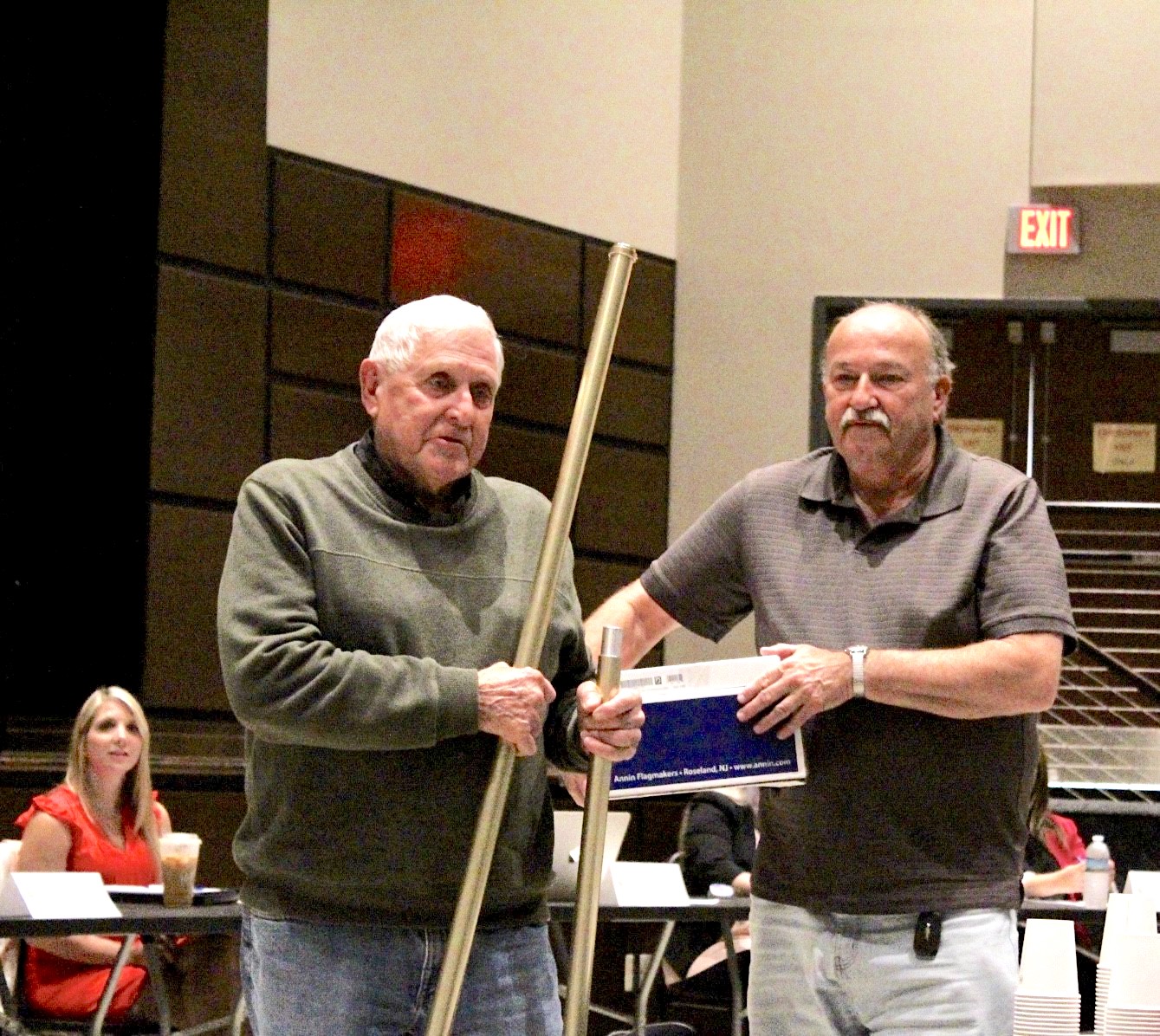 Forestville American Legion donates POW flag to school | News, Sports, Jobs - Vimarsana News